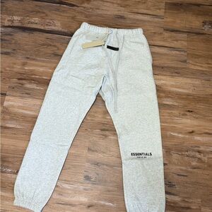 Essentials Light Gray Joggers